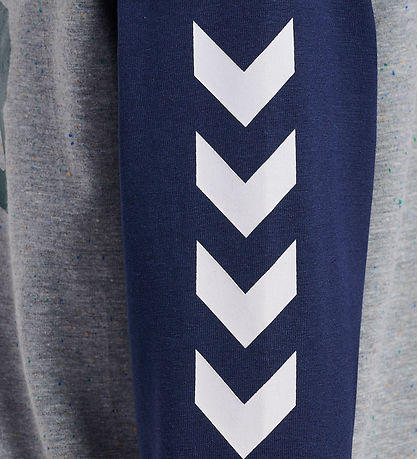 Hummel Bluse - hmlNipps - Light Grey Melange
