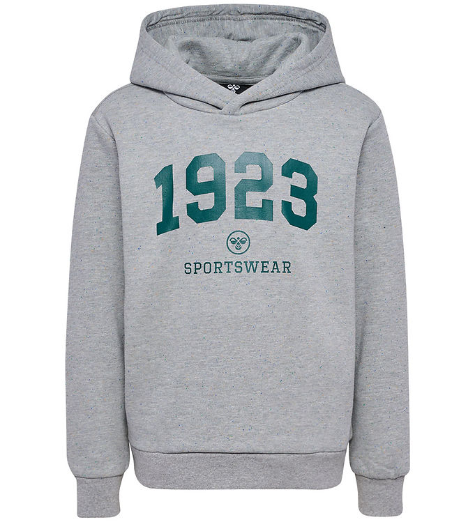 Hummel Hættetrøje - hmlNipps - Light Grey Melange