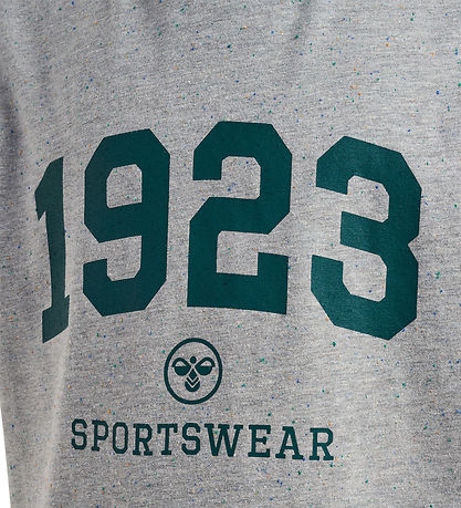 Hummel T-Shirt - hmlNipps - Light Grey Melange Hummel T-Shirt - hmlNipps - Light Grey Melange