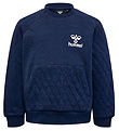 Hummel Sweatshirt - hmlOsvaldo - Black Iris Hummel Sweatshirt - hmlOsvaldo - Black Iris