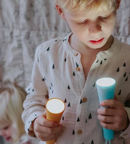 Lalarma Lommelygte - Color Change - 15 cm - Gul Lalarma Lommelygte - Color Change - 15 cm - Gul