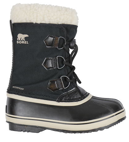 Sorel Vinterstøvler - Yoot Pac Nylon - Sort m. Hvid Sorel Vinterstøvler - Yoot Pac Nylon - Sort m. Hvid