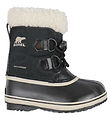 Sorel Vinterstøvler - Yoot Pac Nylon - Sort m. Hvid Sorel Vinterstøvler - Yoot Pac Nylon - Sort m. Hvid