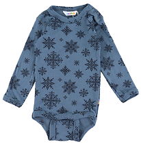 Joha Body l/æ - Uld - Blå Joha Body l/æ - Uld - Blå