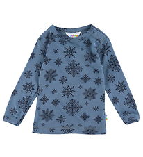 Joha Bluse - Uld - Blå Joha Bluse - Uld - Blå