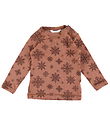 Joha Bluse - Uld - Rust frv. Joha Bluse - Uld - Rust frv.