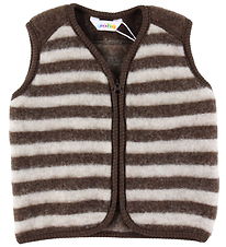 Joha Vest - Uld - Brun Joha Vest - Uld - Brun
