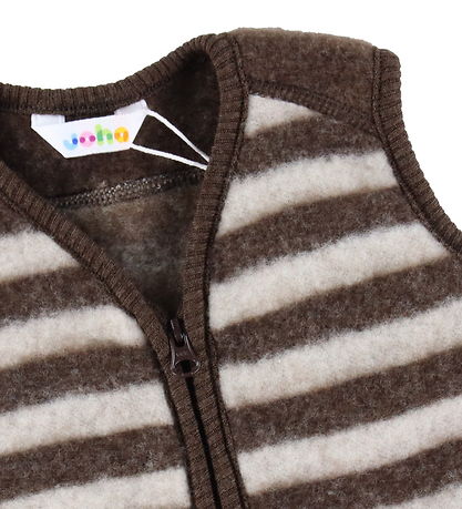 Joha Vest - Uld - Brun