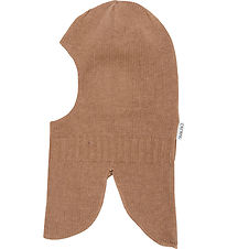 CeLaVi Elefanthue - Uld/Bomuld - 2-lags - Strik - Tawny Brown Me CeLaVi Elefanthue - Uld/Bomuld - 2-lags - Strik - Tawny Brown Me