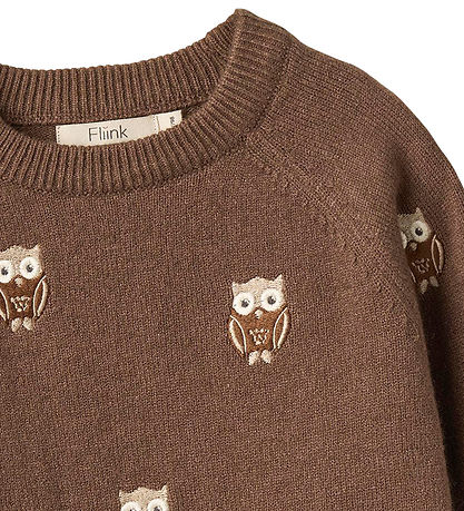 Fliink Blouse - Alon Owl - Pullover - Carafe