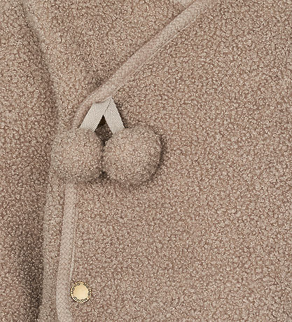 MarMar Fleecejakke - Teddy - Jojo - Moon Rock MarMar Fleecejakke - Teddy - Jojo - Moon Rock