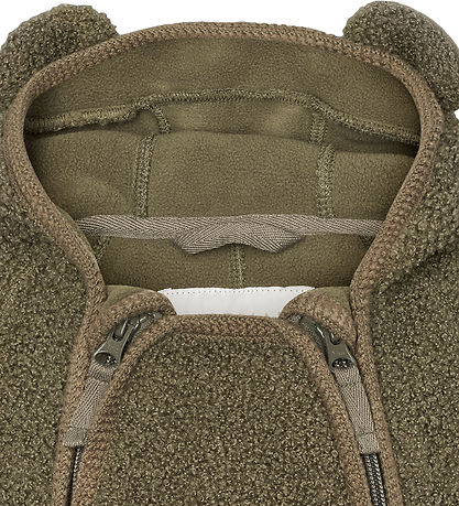 MarMar Fleecedragt - Teddy - Robert B - Olive Leaf MarMar Fleecedragt - Teddy - Robert B - Olive Leaf