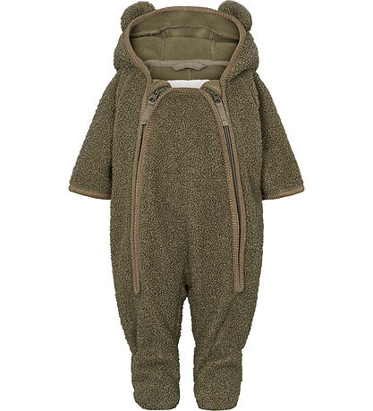 MarMar Fleecedragt - Teddy - Robert B - Olive Leaf MarMar Fleecedragt - Teddy - Robert B - Olive Leaf