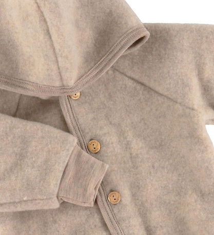 Engel Cardigan - Uld - Sand Melange Engel Cardigan - Uld - Sand Melange