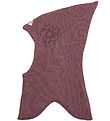 Racing Kids Balaclava - Wool/Cotton - 2-layer - Dusty Heather