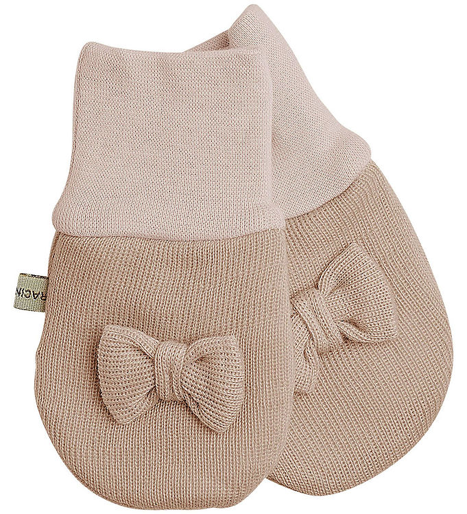 Racing Kids Luffer – Uld/Bomuld – Rose Mushroom m. Sløjfe