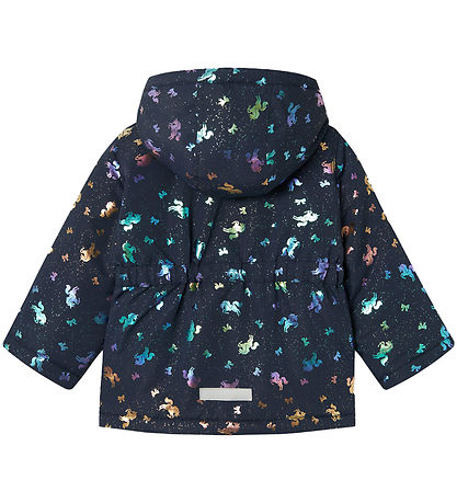 Name It Vinterjakke - Noos - NmfMaxi - Dark Sapphire/Unicorn Name It Vinterjakke - Noos - NmfMaxi - Dark Sapphire/Unicorn