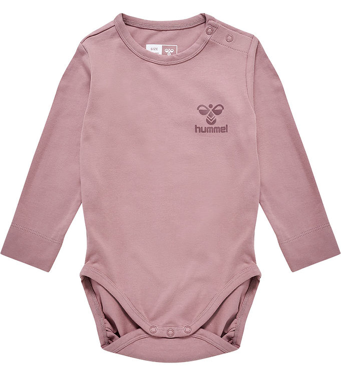 Hummel hmlMino Body Langærmet - Deauville Mauve