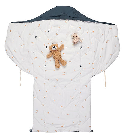 Voksi Kørepose - Carry - 76/108 cm - Poppy Blue/Wings Voksi Kørepose - Carry - 76/108 cm - Poppy Blue/Wings