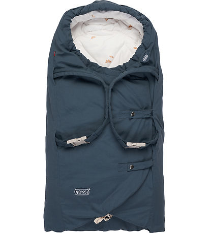 Voksi Kørepose - Carry - 76/108 cm - Poppy Blue/Wings Voksi Kørepose - Carry - 76/108 cm - Poppy Blue/Wings