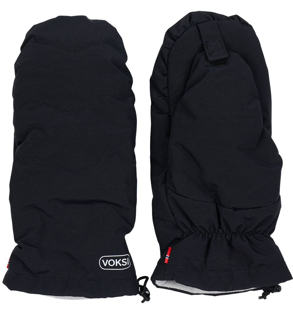 Voksi Kinderwagen handschuhe - Black/Light Grey - Voksi - One Size - Handschuhe/Fäustlinge