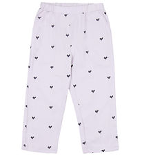 Copenhagen Colors Bukser - Lavender  m. Hjerter