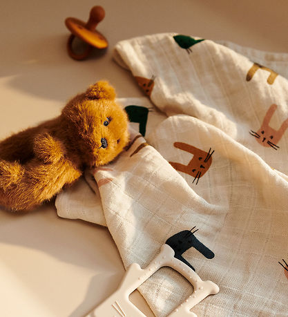 Liewood Bamse - Binnie Bear - 22 cm - Golden Caramel Liewood Bamse - Binnie Bear - 22 cm - Golden Caramel