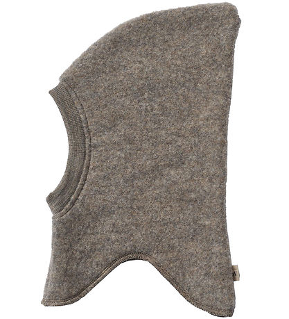 Wheat Elefanthue - Uldfleece - 1-lags - Eli - Brown Melange Wheat Elefanthue - Uldfleece - 1-lags - Eli - Brown Melange