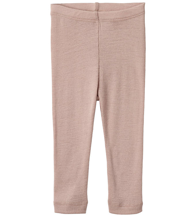 Wheat Leggings - Uld - Agi - Dry Rose billede