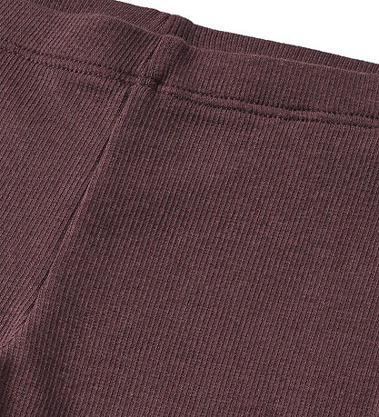 Wheat Leggings - Rib - Maddy - Eggplant Wheat Leggings - Rib - Maddy - Eggplant
