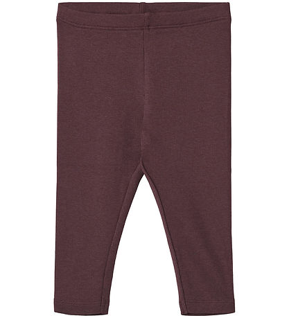 Wheat Leggings - Rib - Maddy - Eggplant Wheat Leggings - Rib - Maddy - Eggplant