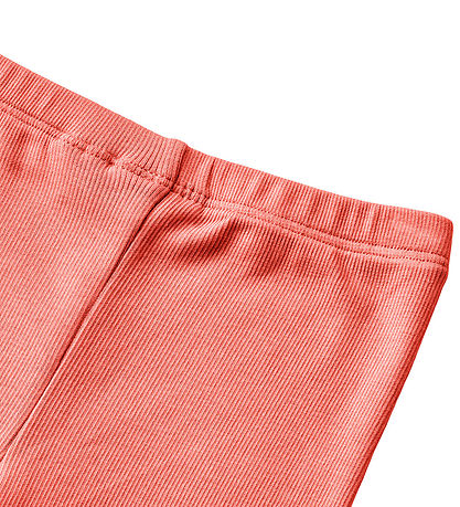 Wheat Leggings - Rib - Maddy - Candy Red