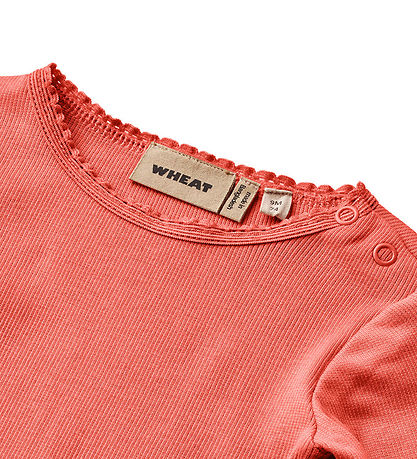 Wheat Bluse - Rib - Reese - Candy Red