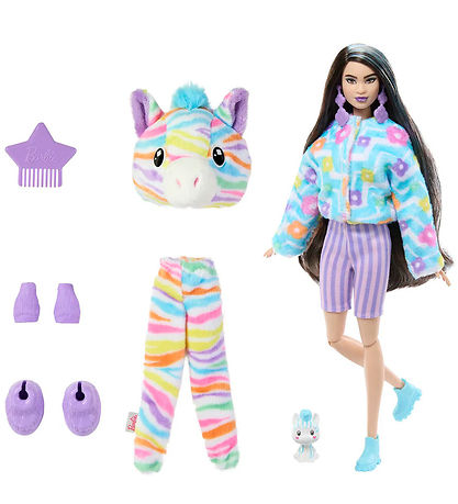 Barbie Dukke - Cutie Reveal Color Dreams - Zebra Barbie Dukke - Cutie Reveal Color Dreams - Zebra