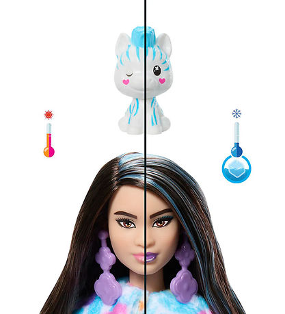 Barbie Dukke - Cutie Reveal Color Dreams - Zebra Barbie Dukke - Cutie Reveal Color Dreams - Zebra