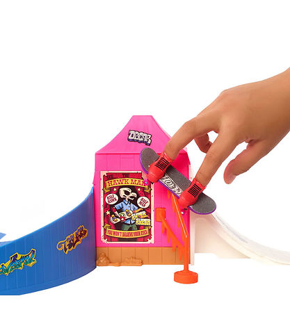Hot Wheels Skaterbane m. Musik - Skate Amusement Park Skate Set