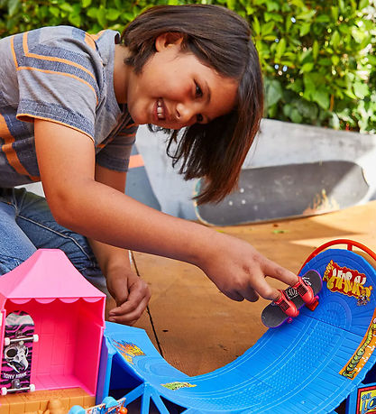 Hot Wheels Skaterbane m. Musik - Skate Amusement Park Skate Set