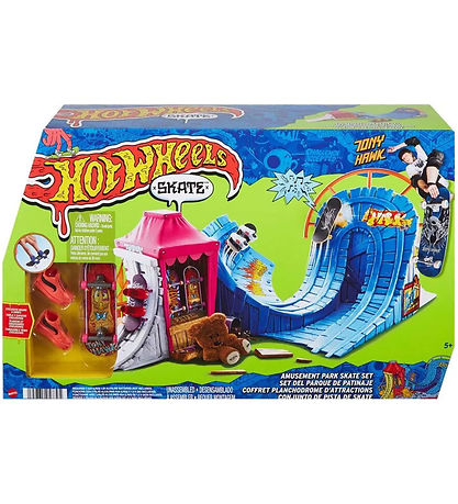 Hot Wheels Skaterbane m. Musik - Skate Amusement Park Skate Set