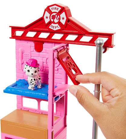 Barbie Dukke - 30 cm - Career Fire Fighter Playset
