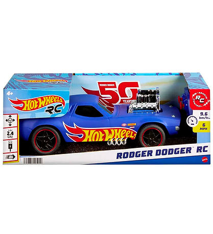 Hot Wheels Fjernstyret Bil - Rodger Dodger 1:16 Hot Wheels Fjernstyret Bil - Rodger Dodger 1:16