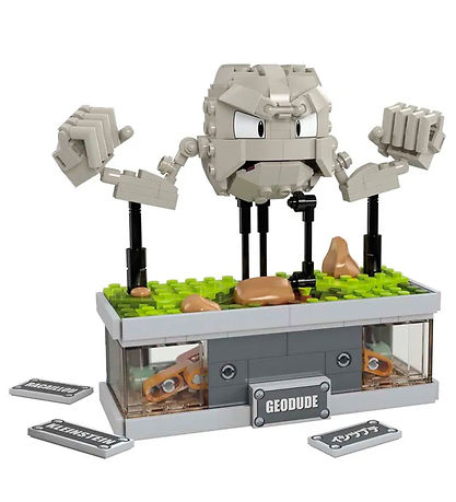 MEGA Pokémon - Mini Motion Geodude - 355 Dele MEGA Pokémon - Mini Motion Geodude - 355 Dele