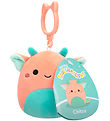 Peluche Squishmallows - 9cm - Chitra - À clipser