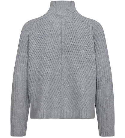 Sofie Schnoor Bluse - Strik - Grey Melange