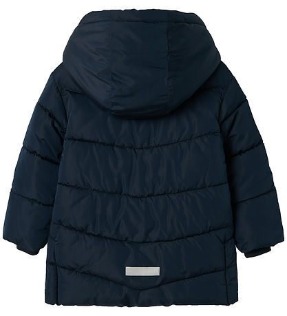 Name It Dynejakke - Lang - NmfMemo - Dark Sapphire