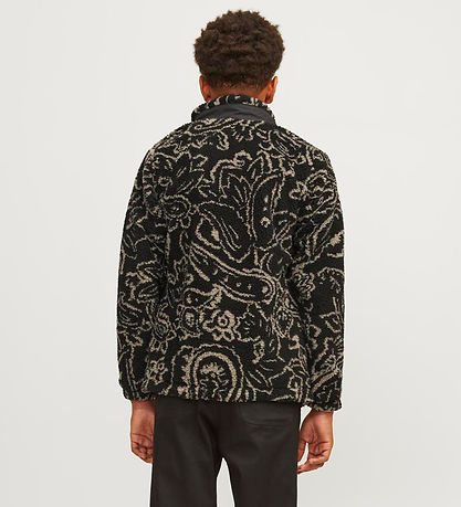 Jack & Jones Fleecejakke - JorVesterbro - Tap Shoe/Jacquard