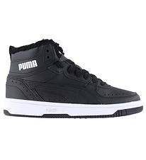 Puma Vinterstøvler - Rebound Joy Fur JR - Sort Puma Vinterstøvler - Rebound Joy Fur JR - Sort