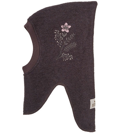 Huttelihut Elefanthue - Uld - 2-lags - Raisin Huttelihut Elefanthue - Uld - 2-lags - Raisin