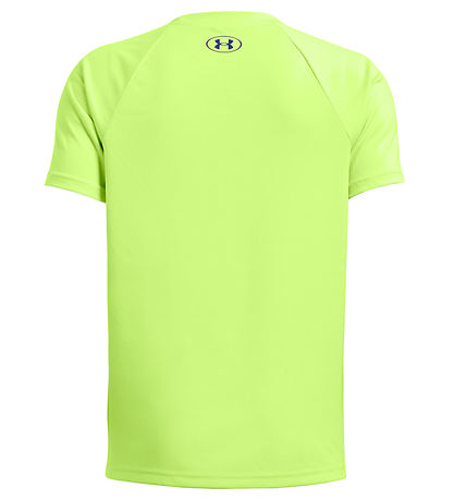 Under Armour T-Shirt - Tech Split Wordmark - Morph Green Under Armour T-Shirt - Tech Split Wordmark - Morph Green
