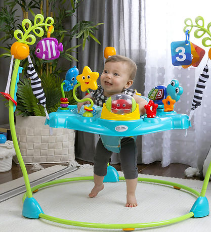 Baby Einstein Hoppelegetøj Og Aktivitetsbord - 2-in-1 - Curiosit