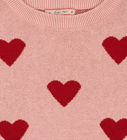 Konges Sløjd Bluse - Strik - Lapis - Mellow Rose